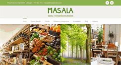 Desktop Screenshot of masalanatural.es