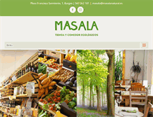 Tablet Screenshot of masalanatural.es